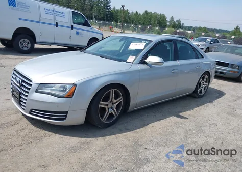 2011 Audi A8 4.2 из США, поврежденный, VIN WAUAVAFD9BN020384